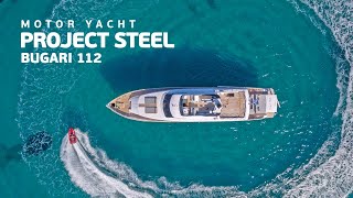 Motoryacht Project Steel  Luxury Yacht Charters in Greece [upl. by Aronson]