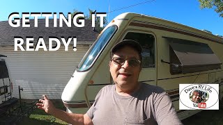 Getting The RV Ready For Winter Travel Season  Coachmen Motorhome P30 Front Disc Brake Replacement [upl. by Eenaj]