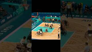 Wheelchair Basketball Paralympics 2024 paralympics basketball [upl. by Ecirpak]