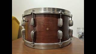 Vintage 1940s Slingerland Hollywood Ace Swing Model Radio King Snare Drum 7 x 14 [upl. by Romeo]