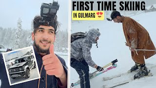 Worlds best ski resort gulmarg m skiing Karli😍😍Maza agaya🔥 5feet snow [upl. by Nomolas4]