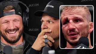 TJ DIllashaw Talks about how Duane Ludwig let him keep fighting after being injured [upl. by Bostow607]