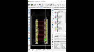 How to route multiple routes in kicad kicad howto pcb [upl. by Idona754]