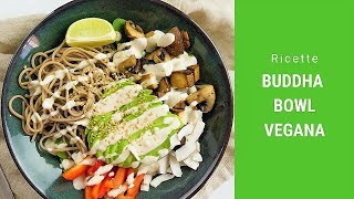 Buddha Bowl Vegan │Ricetta con Salsa al Burro Darachidi │ foodspring® [upl. by Enomaj]