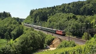 Bahnverkehr rund um Brugg [upl. by Lomax90]