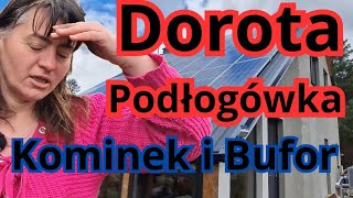 Energia Off Grid Ogrzewanie podłogowe bufor i pompa ciepła na własnym prądzie [upl. by Lesya]