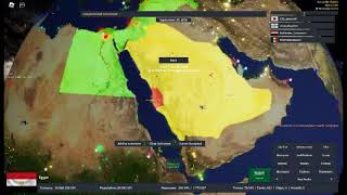 Part 2 of Forming the Mamluk Sultanate Roblox Rise of Nations [upl. by Yeo]