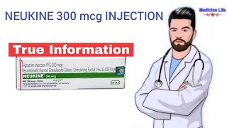 Neukine 300 mcg Injection Neukine 300mcg injectionfilgrastim GCSF300mcg PFSvials [upl. by Va]