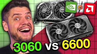 QUAL é a MELHOR PLACA de VÍDEO CUSTO x BENEFÍCIO RX 6600 vs RTX 3060 [upl. by Eddy165]