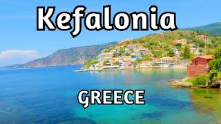 Discovering the Traditional Villages of Kefalonia  Kefalonia Walking Tour 4K [upl. by Nyletak]