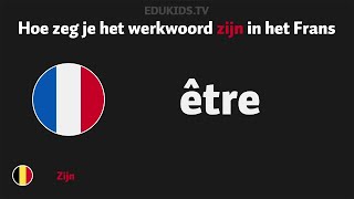 De vervoeging van het werkwoord zijn être in het Frans [upl. by Droffats]