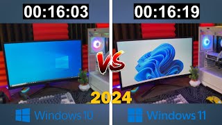 Windows 11 vs Windows 10 💻 Comparación de Rendimiento 2024 🚀 [upl. by Ruamaj]