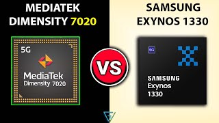 🔥 Dimensity 7020 Vs Exynos 1330  🤔Which Better  Mediatek Dimensity 7020 vs Samsung Exynos 1330 [upl. by Ecirtnas]