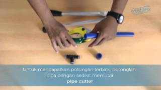 Pemasangan Pipa PEX westpex system fitting expander plastik [upl. by Yeldar937]