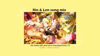 RIN amp LEN song mix vocaloid playlist [upl. by Rimidalg]