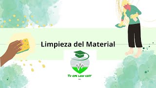 LIMPIEZA DEL MATERIAL OPOSICIONES SAS [upl. by Airun]