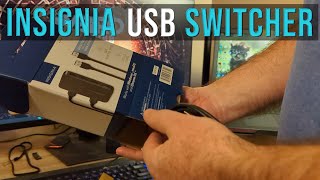 Insignia 4Port USB 30 Switcher Hub Unboxing and Set Up [upl. by Paula23]