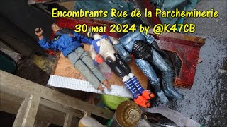 Encombrants rue de la Parcheminerie 30 mai 2024 by K47CB [upl. by Humble625]