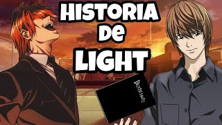 Death Note La HISTORIA de LIGHT YAGAMI 📒  La vida de Light Yagami [upl. by Atok]