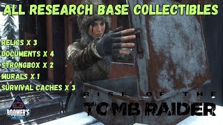 Research Base Collectibles  Rise of the Tomb Raider [upl. by Addison]