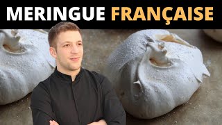 Faire des MERINGUES avec du SUCRE GLACE  sans poche à douille [upl. by Notrab21]