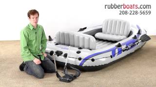 The New Intex Excursion 4 Inflatable Raft [upl. by Noni]