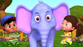 Hathi Raja Kahan Chale  Hindi Rhymes  हाथी राजा कहाँ चले  Hindi Balgeet  Kids Channel India [upl. by Riordan704]