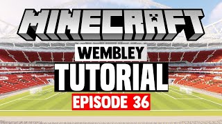 Minecraft Stadium Builds Wembley Stadium 36 Stands [upl. by Evered]