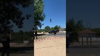 Crash Franky Zapata au meeting aérien de Biscarrosse 😰🥵crash [upl. by Alleen]