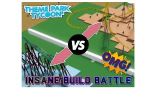 THEME PARK TYCOON 2 MEGA BUILD BATTLE [upl. by Halima]