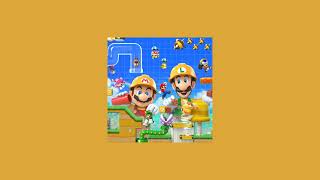 Super Mario Maker Title Screen Slowed  Reverb [upl. by Ellehcsar377]