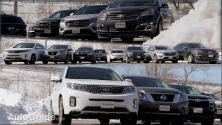 2014 Three Row Crossover  SUV Comparison [upl. by Colwin]