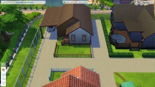 The Sims 4 No CC Base Game Trailer Homes 4 No commentary No speed build [upl. by Giulietta]