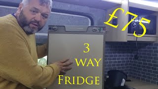 fitting a 3 way fridge in my campervan [upl. by Scotti994]