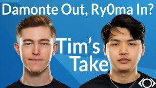 Damonte Out Ry0ma In What are 100 Thieves doing  Tims Takes [upl. by Aihsemak]