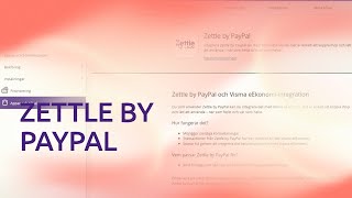 Arbeta med Zettle by Paypal i Visma eEkonomi [upl. by Anahoj32]