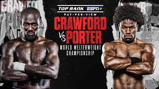 Terence Crawford vs Shawn Porter Early Prelims [upl. by Ahsinut]