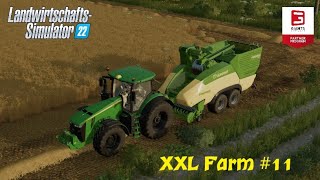 LS22 XXL Farm 11 Strohpellets mit Krone Premos [upl. by Zuzana]