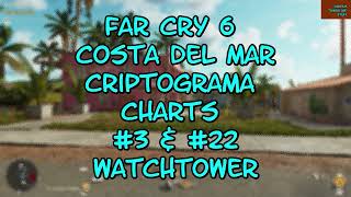 Far Cry 6 Costa Del Mar Criptograma Charts 3 amp 22 Watchtower [upl. by Siegfried517]