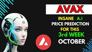 Crazy AVALANCHE AVAX Price Prediction for THIS WEEK by AI [upl. by Reinhold]