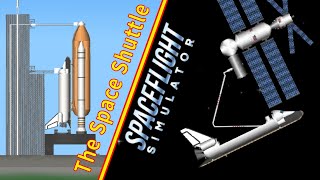 SPACE SHUTTLE Blueprint SFS Spaceflight Simulator [upl. by Amlez723]