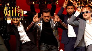 Salman Khan shows off his Evergreen Energy  IIFA 2023 [upl. by Wendin201]