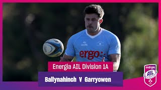 Ballynahinch V Garryowen  EnergiaAIL Highlights Mens Div 1A Rd 5 [upl. by Frederico602]