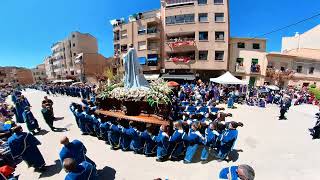 Santa Mujer Verónica Domingo de Resurrección 2022 Tobarra [upl. by Checani]