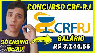 CONCURSO CRF RJ 2024 [upl. by Eltsryk]