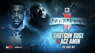 FACEOFF SHOTGUN SUGE VS ACE AMIN  URLTV [upl. by Krug]