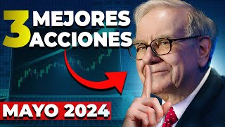 🟢 Las 3 MEJORES ACCIONES para Invertir en Mayo 2024  Que acciones Comprar Ahora [upl. by Pirri]