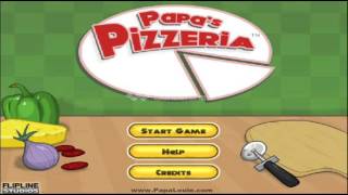 papa pizzeria OST Title [upl. by Einnod549]