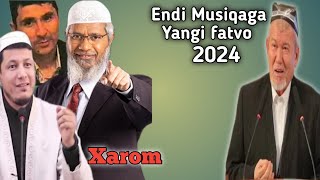 2024 🎶 Musiqaga yangi fatvo ❌ Abdulaziz domlaga raddiya tuliq javob Abdulloh domla zakir nayk qushiq [upl. by Soracco]