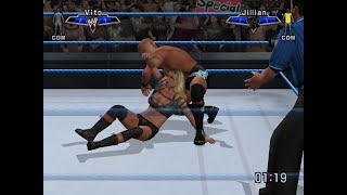 Vito vs Jillian Hall  WWE SmackDown vs RAW 2007  20231222 [upl. by Eerb]